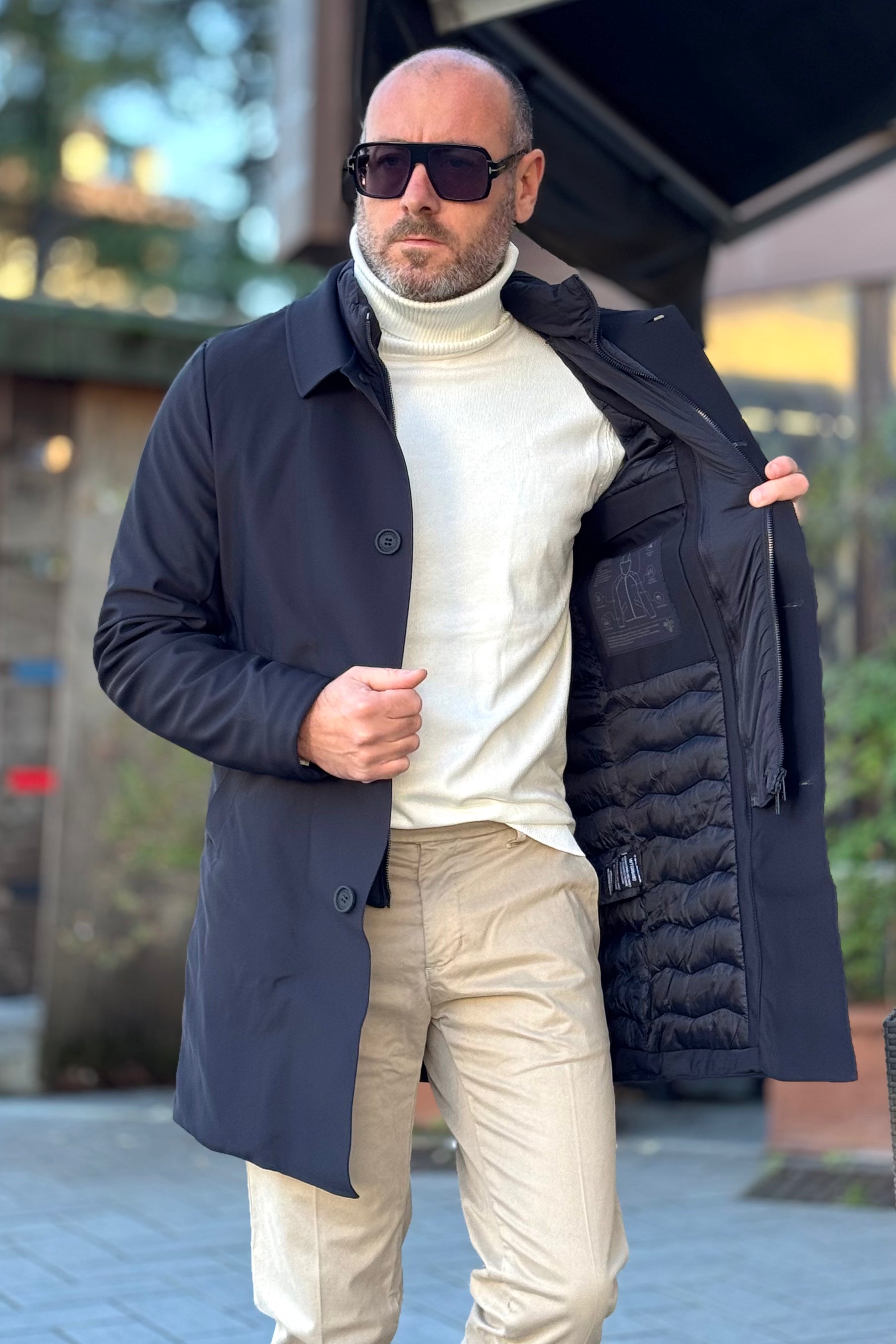 TELAMIRA CAPPOTTO TECNICO IMPERMIABILE DISPONIBILE IN 2 COLORI