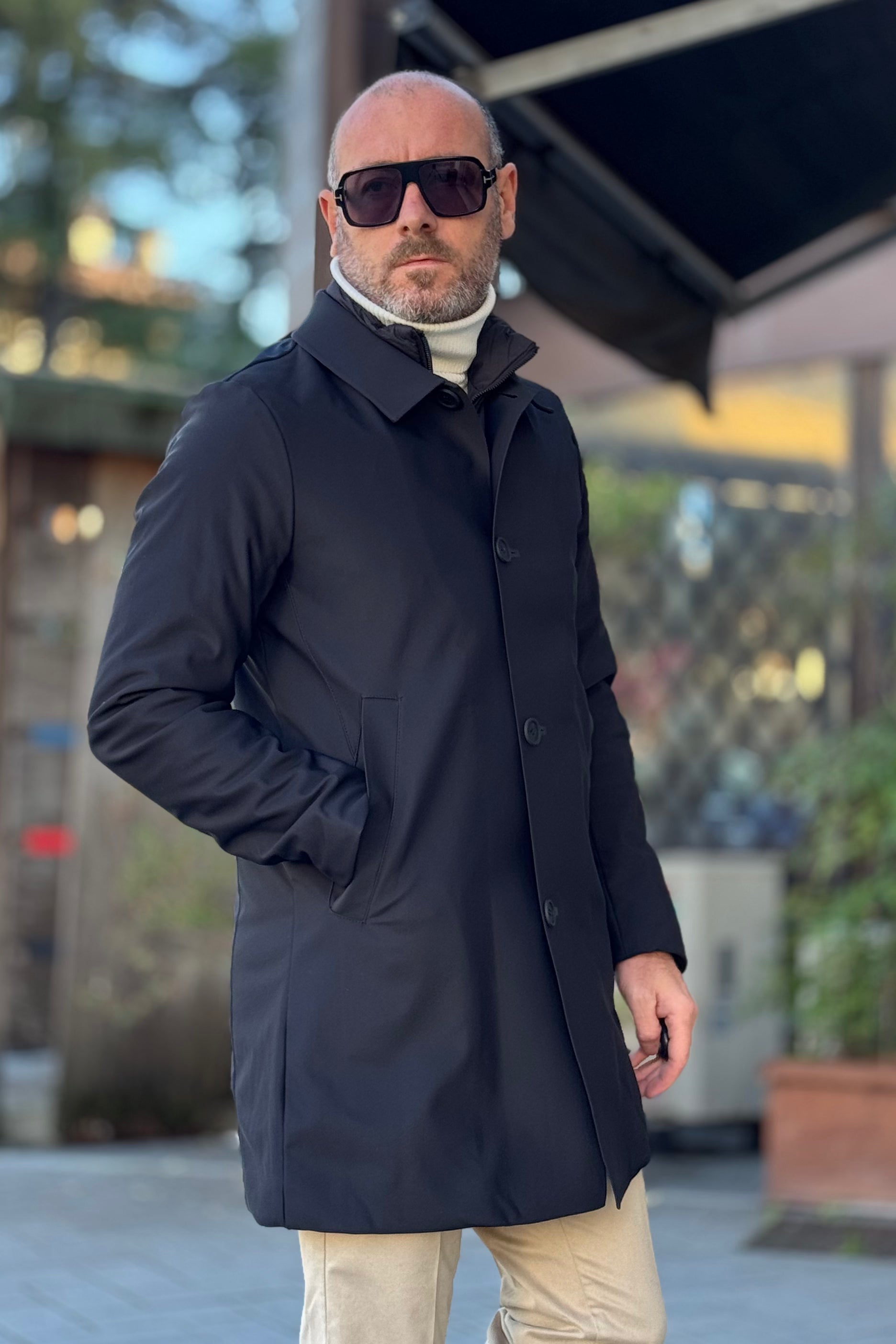 TELAMIRA CAPPOTTO TECNICO IMPERMIABILE DISPONIBILE IN 2 COLORI