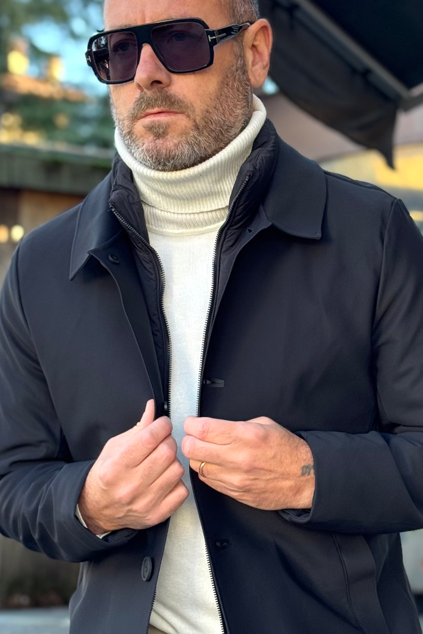 TELAMIRA CAPPOTTO TECNICO IMPERMIABILE DISPONIBILE IN 2 COLORI