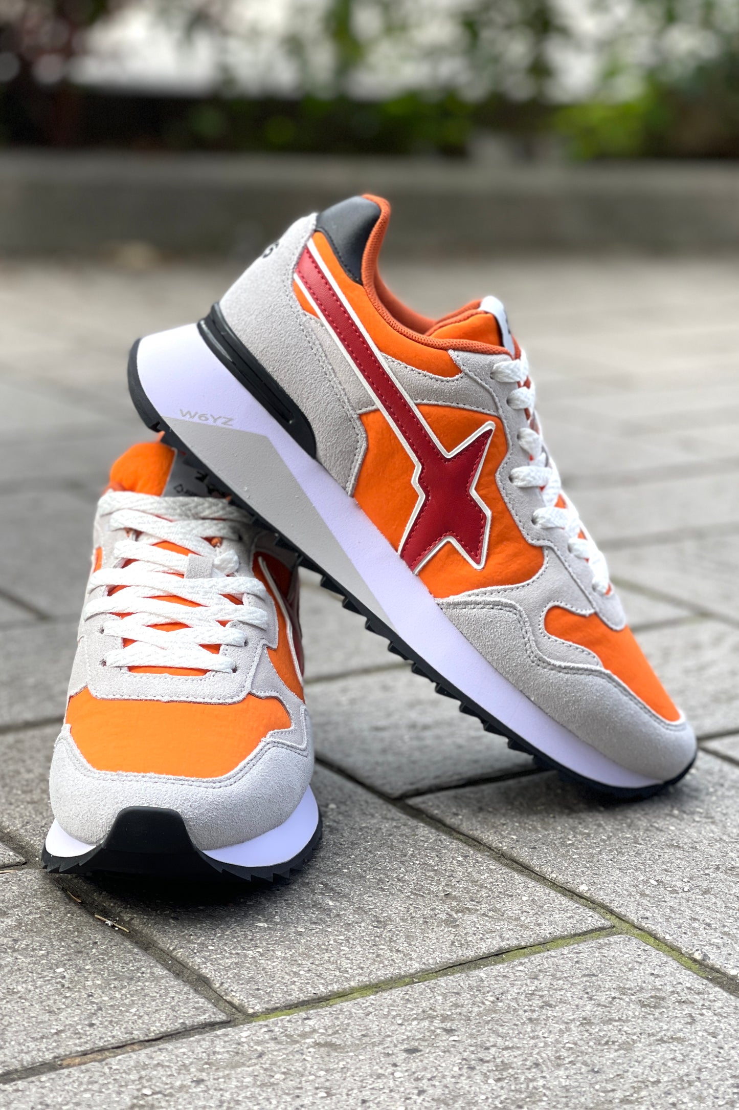 W6YZ Orange Sneakers