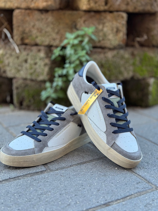 CRIME LONDON SNEAKERS IN SUEDE E PELLE