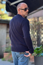 V2 CARDIGAN TOPPE - BLU
