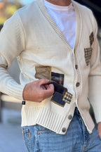 V2 CARDIGAN TOPPE - BURRO