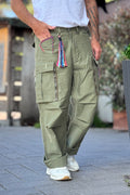 BERNA PANTALONE COMBAT LARGO - VERDE