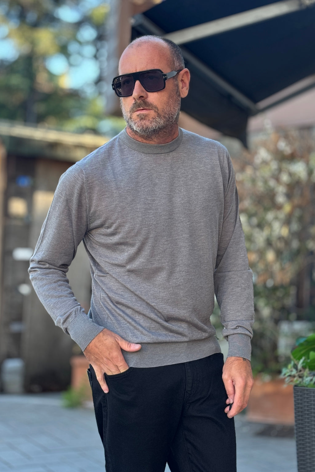 DANIELE ALESSANDRINI GIROCOLLO FINE - GRIGIO