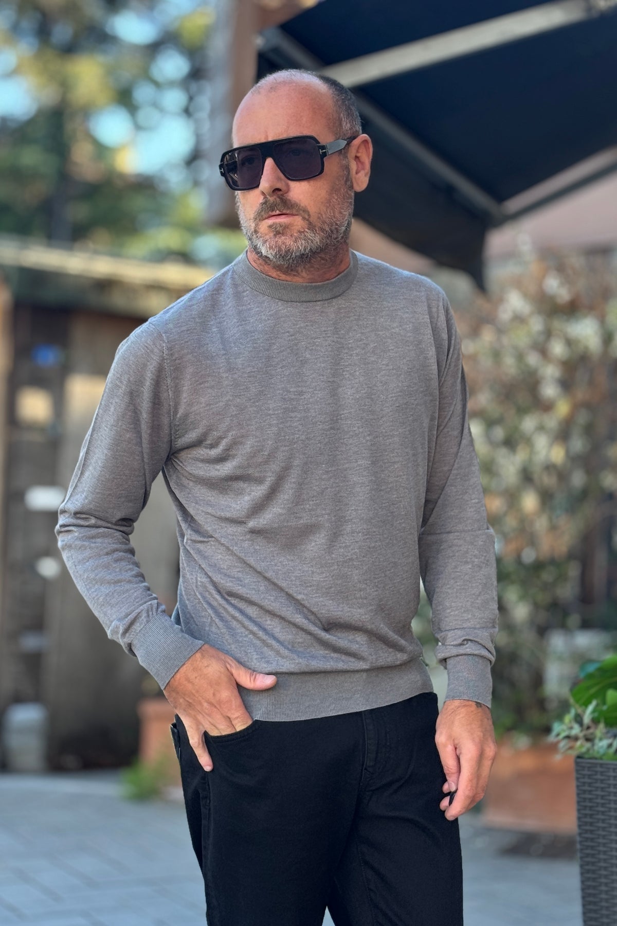 DANIELE ALESSANDRINI GIROCOLLO FINE - GRIGIO