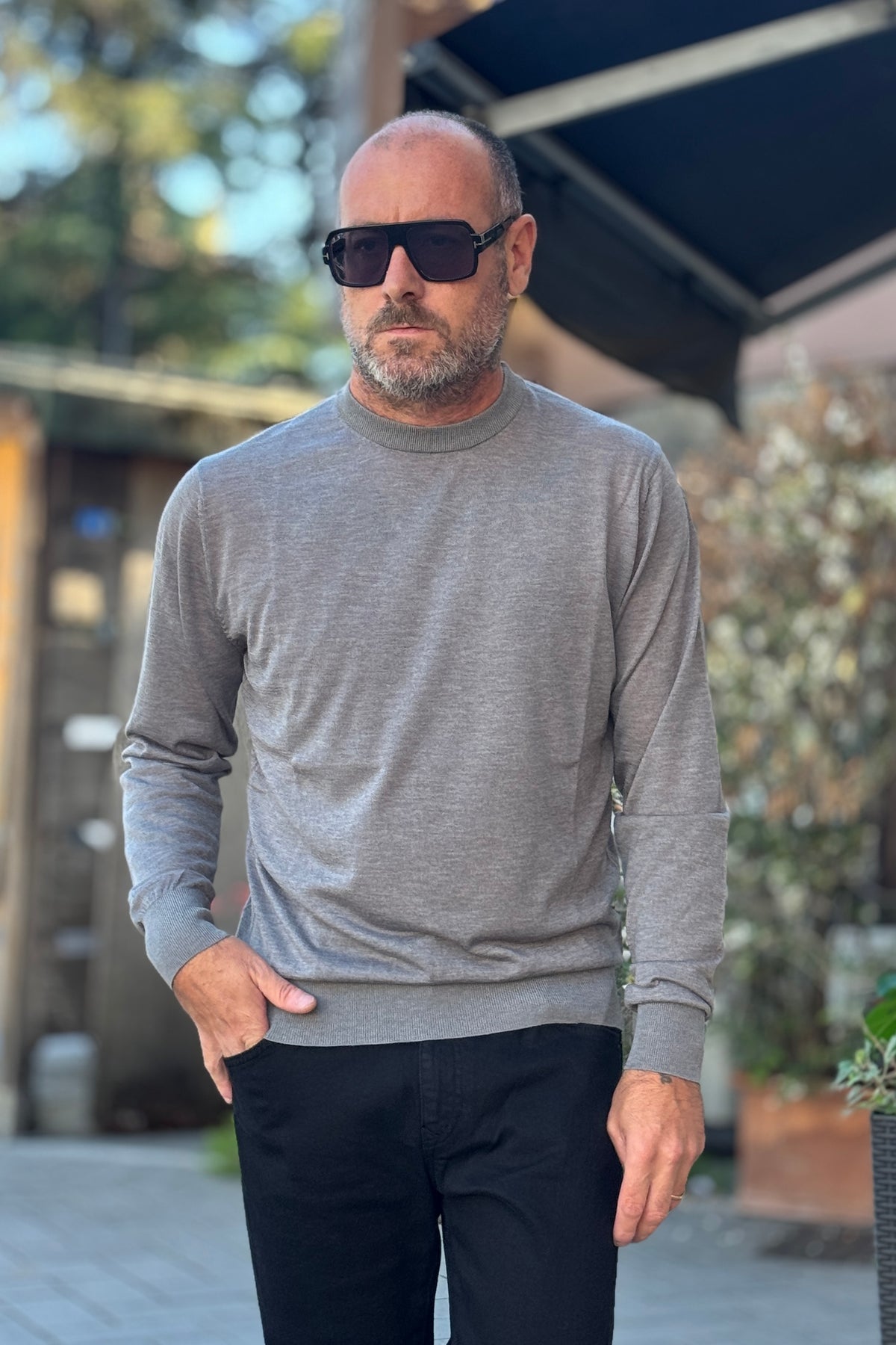 DANIELE ALESSANDRINI GIROCOLLO FINE - GRIGIO