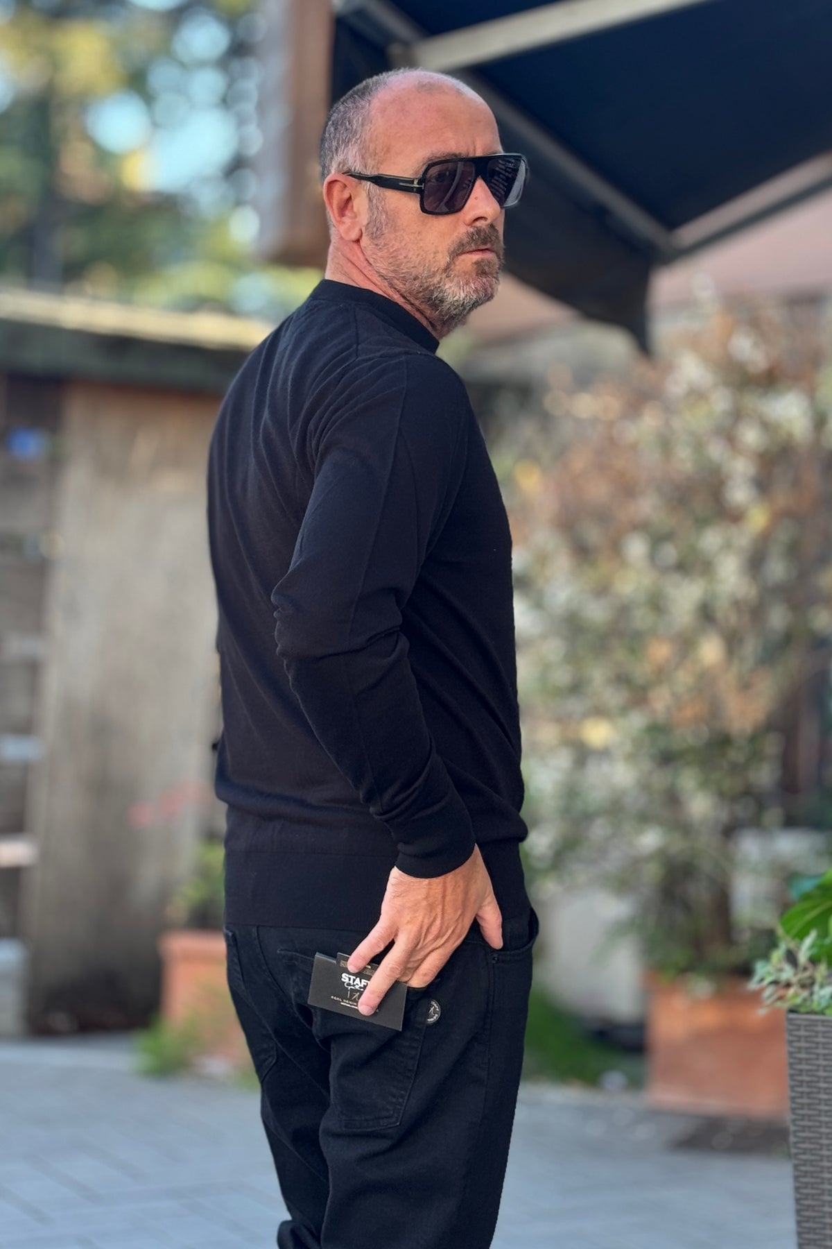 DANIELE ALESSANDRINI GIROCOLLO FINE - NERO