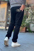 STAFF DENIM ELASTICIZZATO NERO