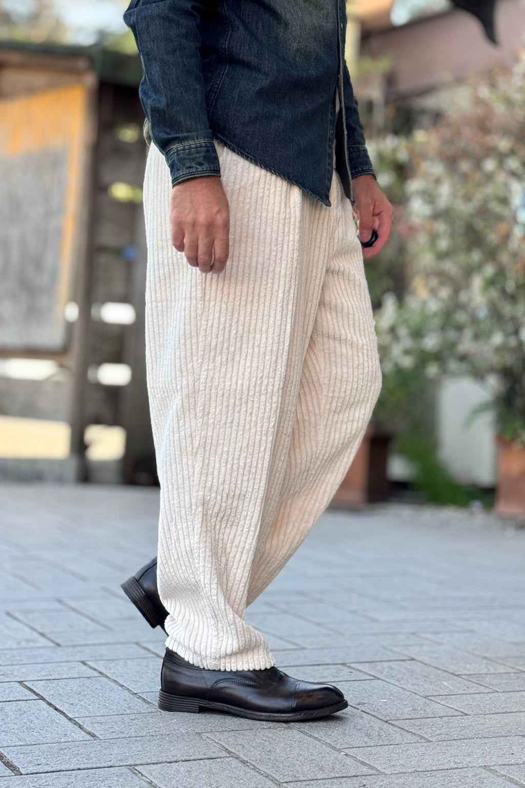 BERNA PANTALONE JAPAN ROCCIATORE - PANNA