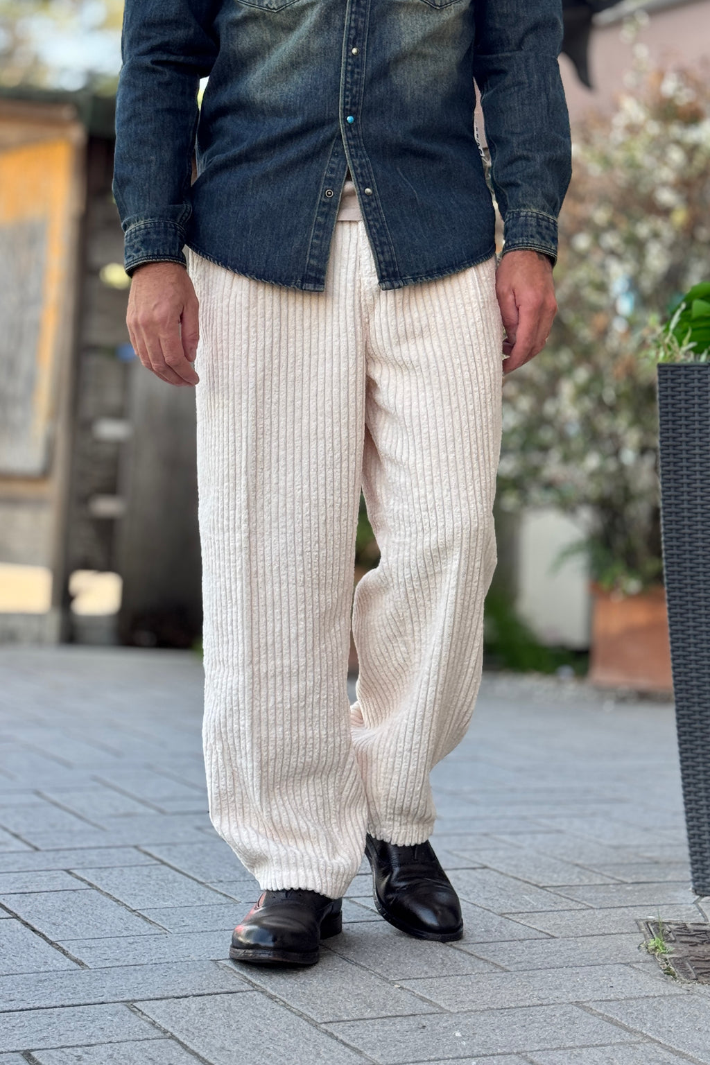 BERNA PANTALONE JAPAN ROCCIATORE - PANNA
