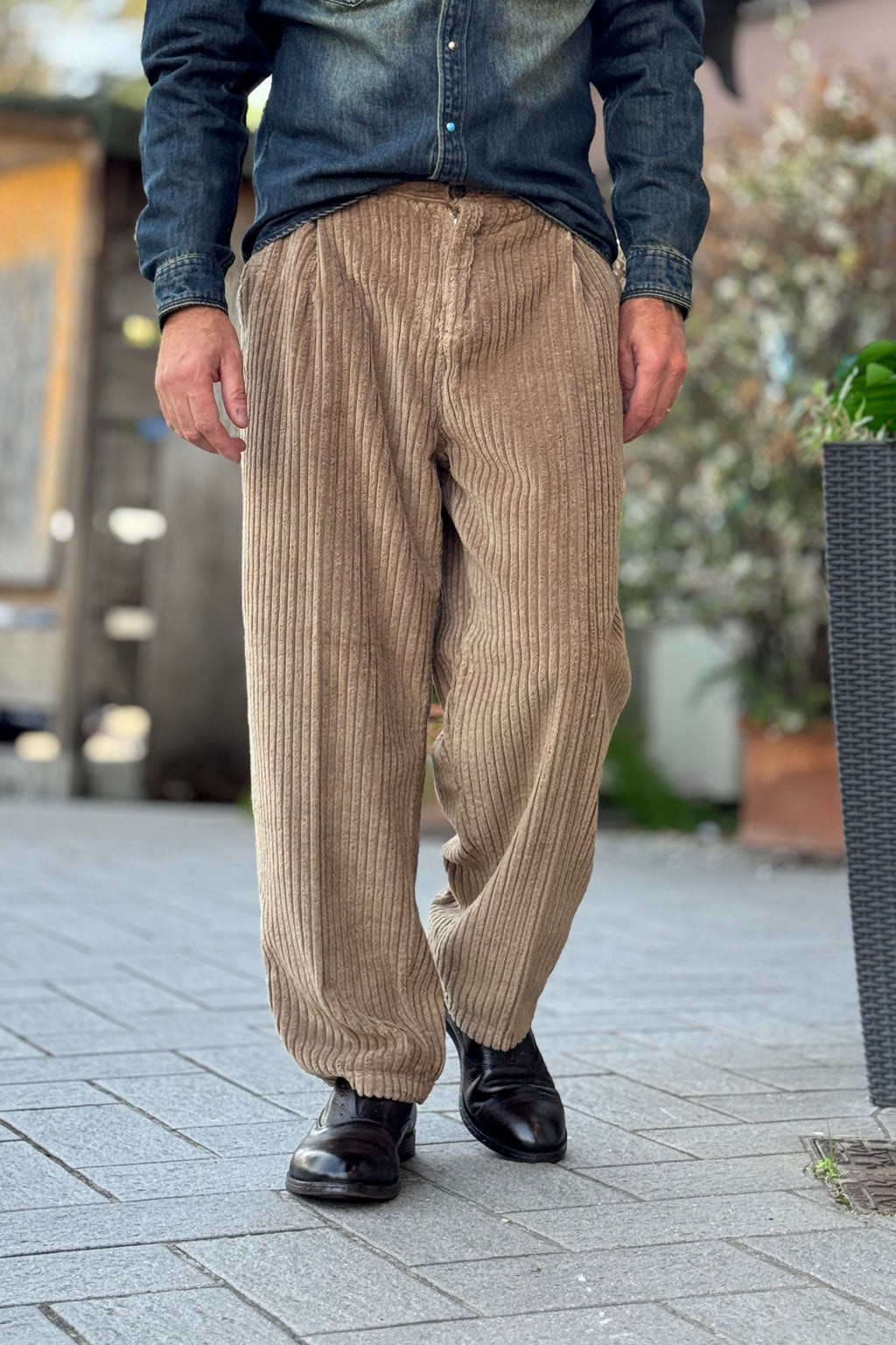 BERNA PANTALONE JAPAN ROCCIATORE - CAMMELLO