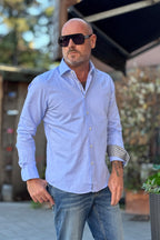 ALESSANDRO LAMURA CAMICIA MICRO POIS SPIGATA