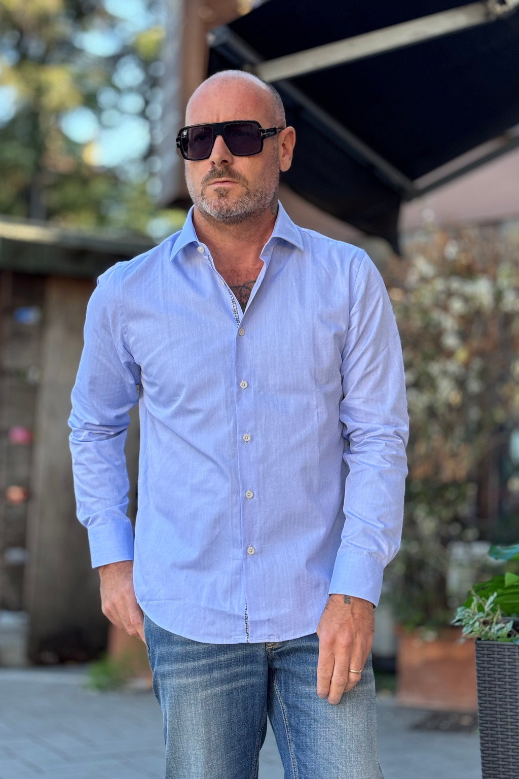 ALESSANDRO LAMURA CAMICIA MICRO POIS SPIGATA