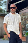 DANIELE ALESSANDRINI TSHIRT OVERFIT - BIANCO