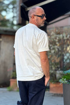 DANIELE ALESSANDRINI TSHIRT OVERFIT - BIANCO