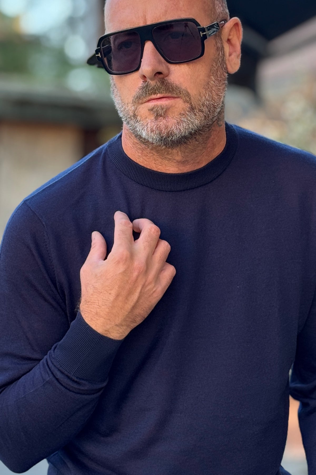 DANIELE ALESSANDRINI GIROCOLLO FINE - BLU