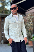 BERNA CAMICIA DENIM DESTROY