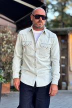 BERNA CAMICIA DENIM DESTROY