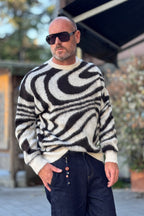 DANIELE ALESSANDRINI MAGLIA FANTASIA - MORO