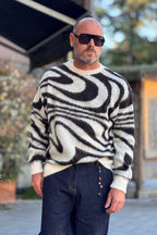 DANIELE ALESSANDRINI MAGLIA FANTASIA - MORO
