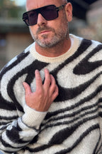 DANIELE ALESSANDRINI MAGLIA FANTASIA - MORO