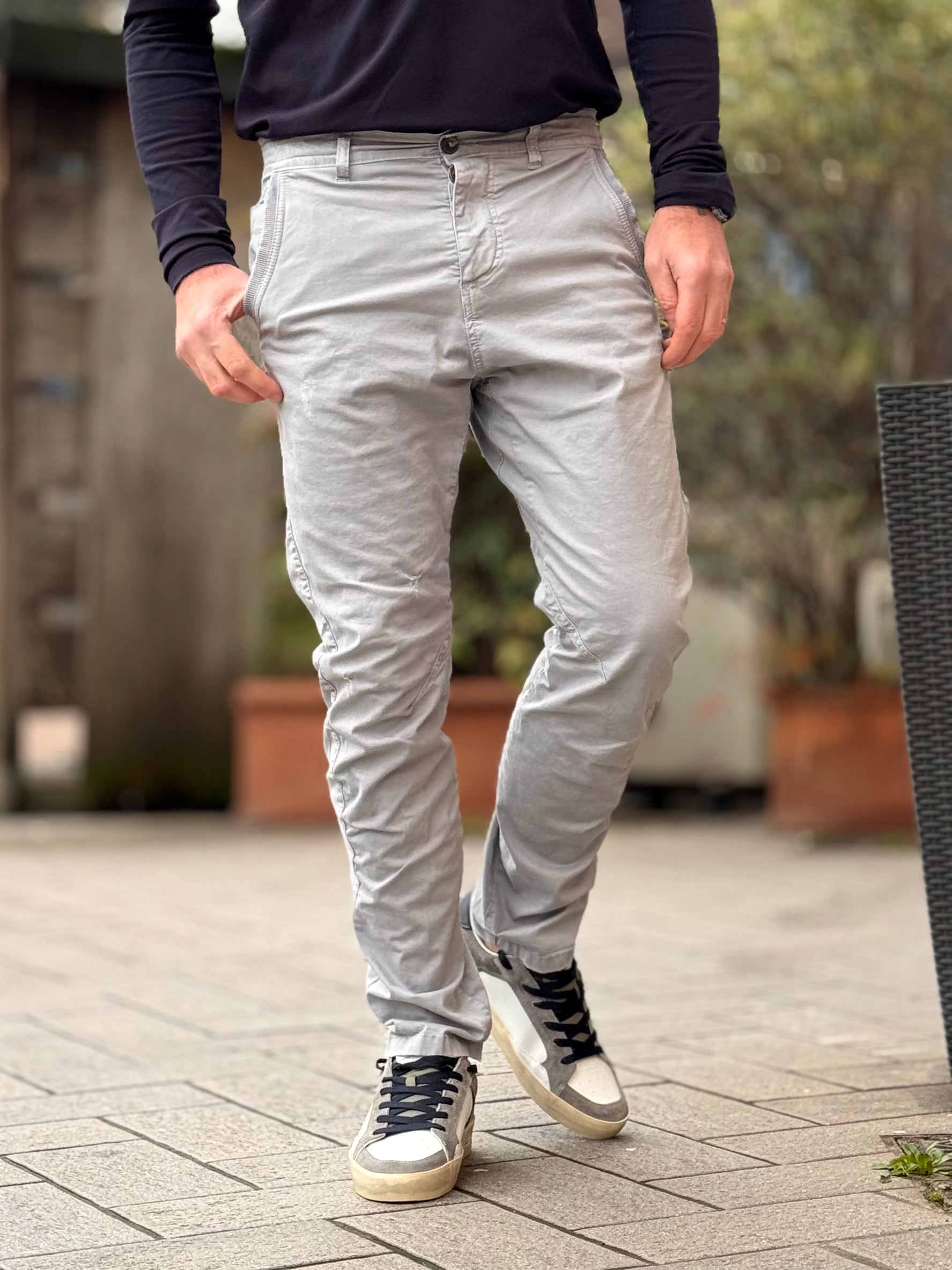XAGON MAN PANTALONE IN COTONE DISPONIBILE IN 4 COLORI