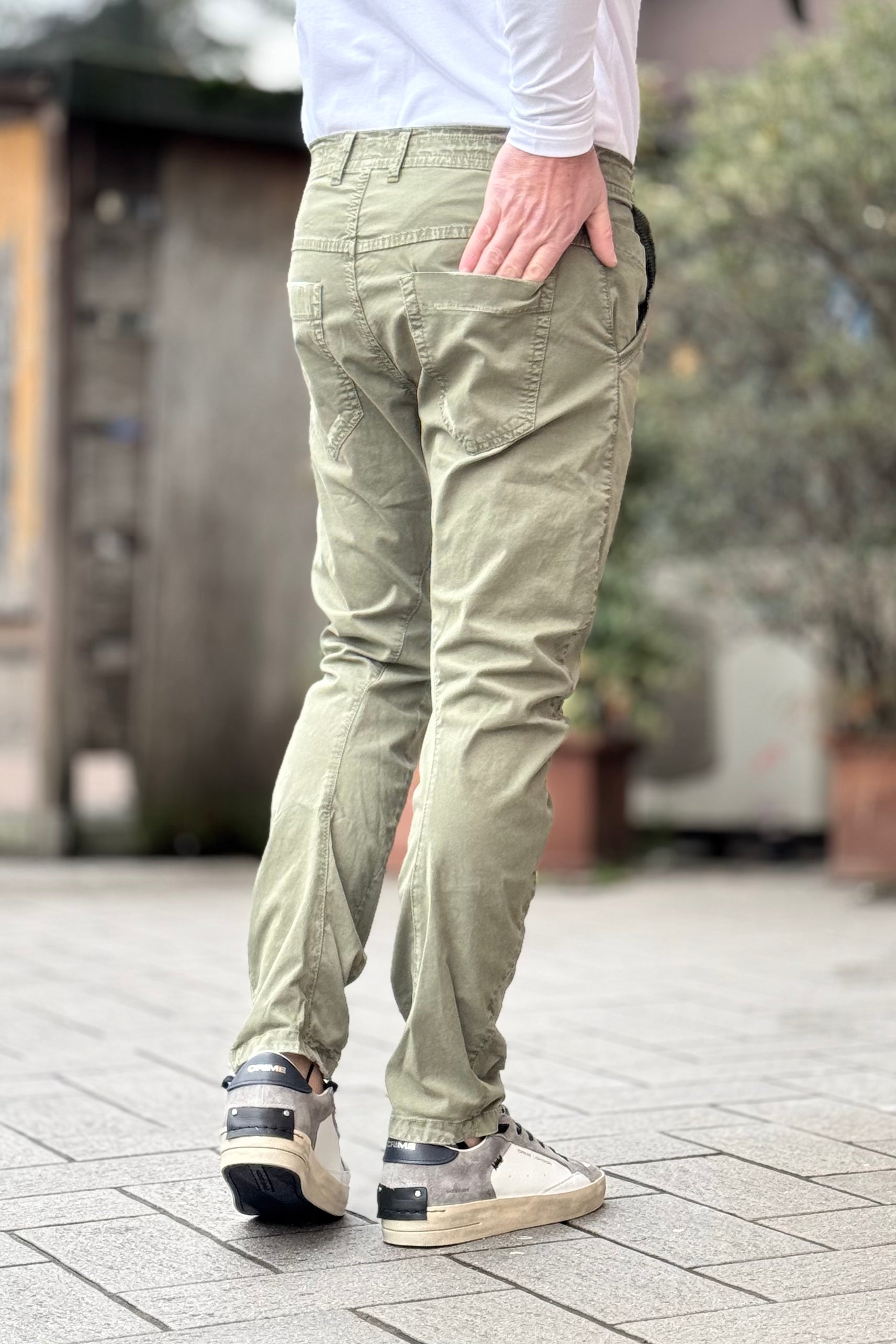 XAGON MAN PANTALONE IN COTONE DISPONIBILE IN 4 COLORI
