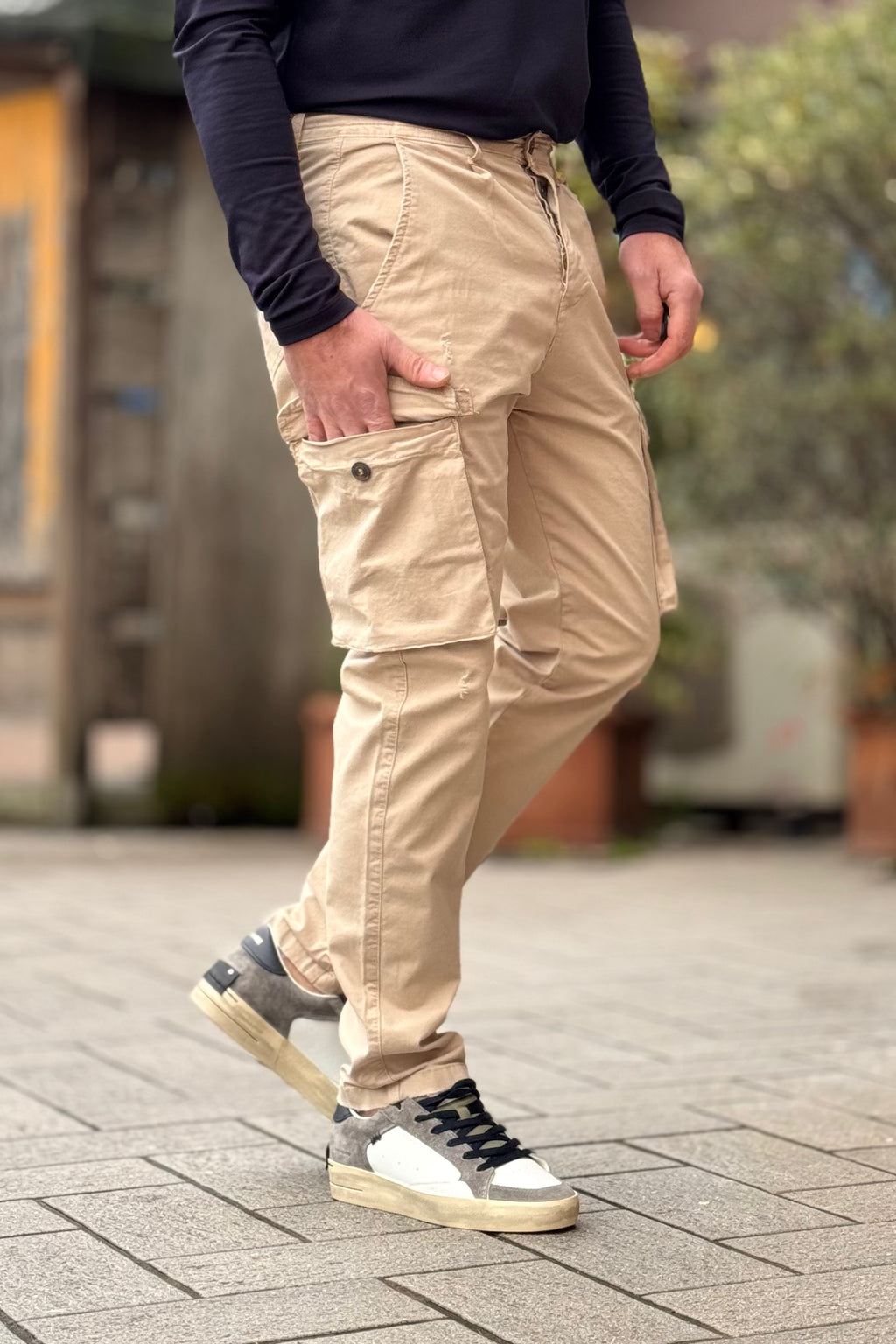 XAGON MAN PANTALONE TASCONATO DISPONIBILE IN 2 COLORI - Mania Fashion Clothing
