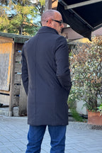 TELAMIRA TRENCH TECNICO IDRO REPELLENTE - BLU