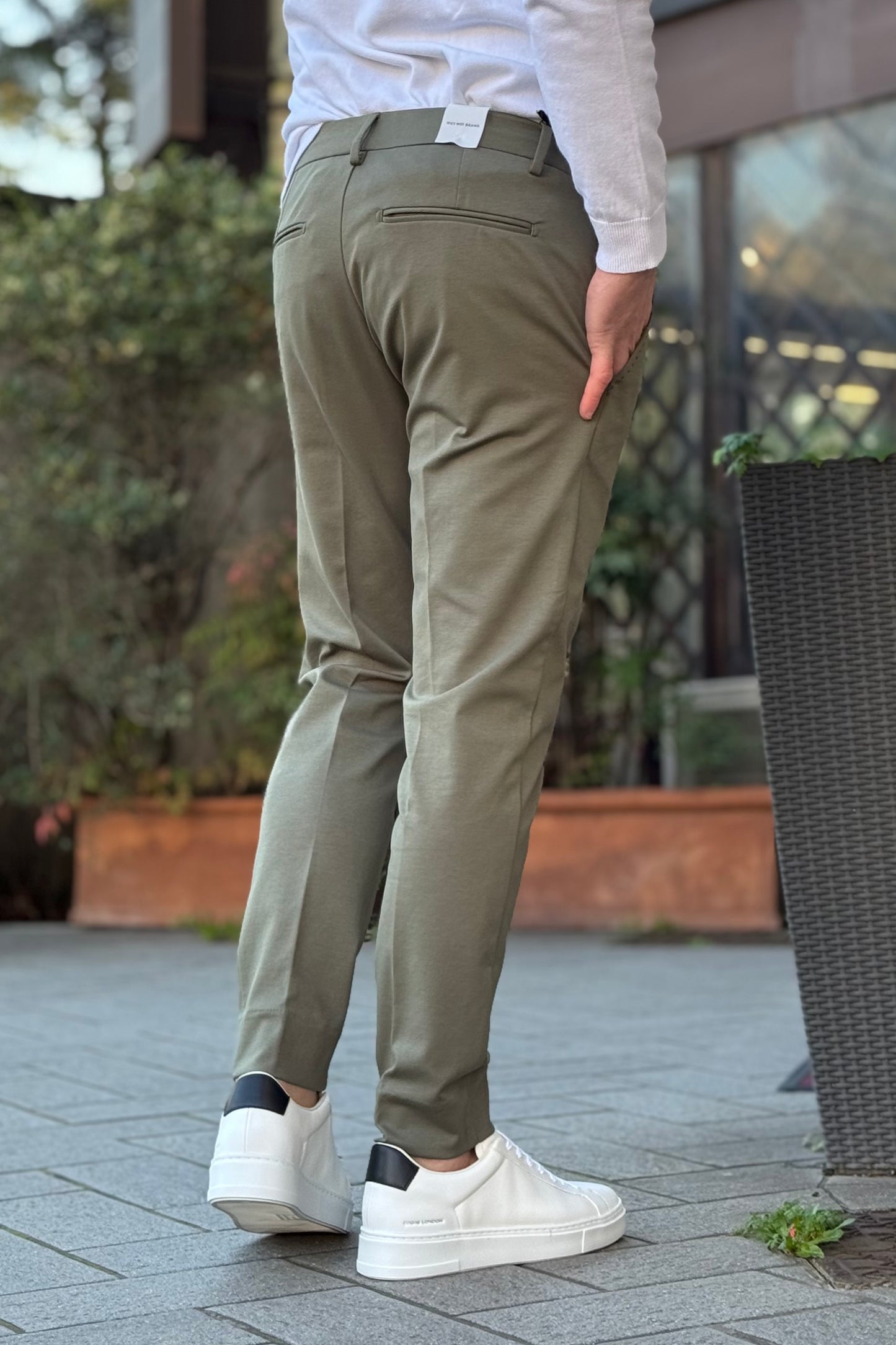 Why not brand PA54 Pantalone in punto milano disponibile in 3 colori