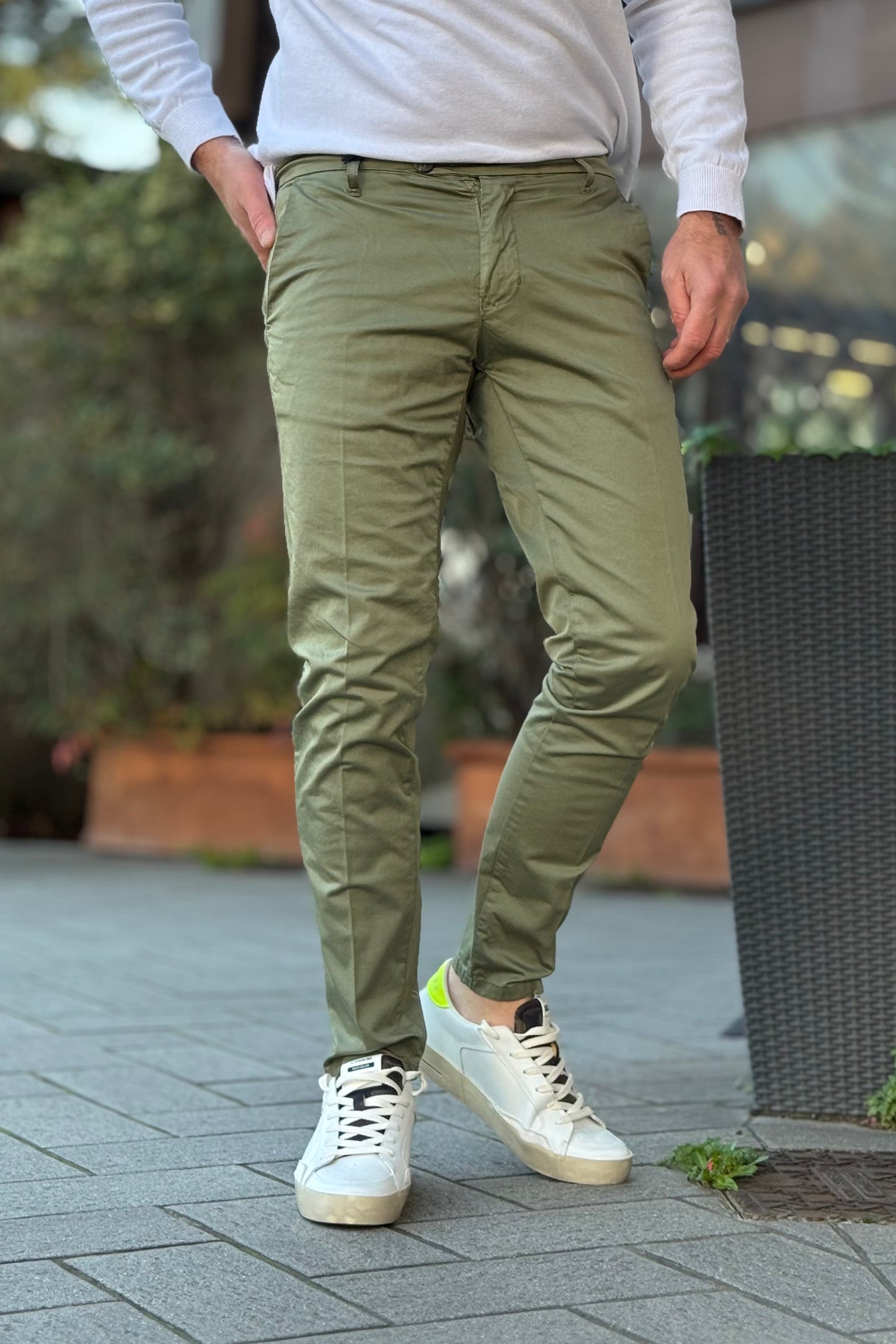 Telamira AC226 Pantalone slim disponibile in 5 colori