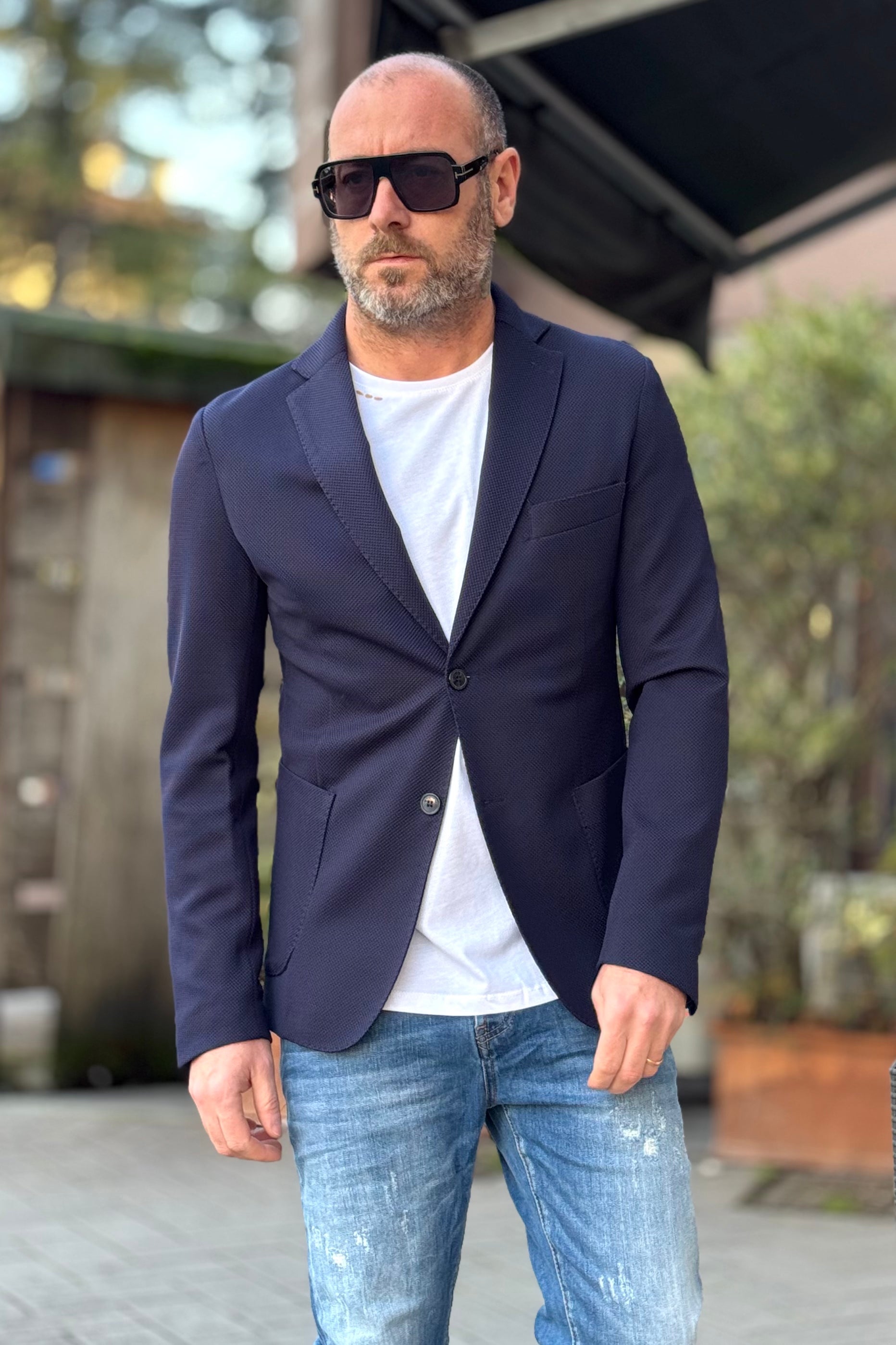 TELAMIRA GIACCA IN PIQUET SFODERATA DISPONIBILE IN 4 COLORI