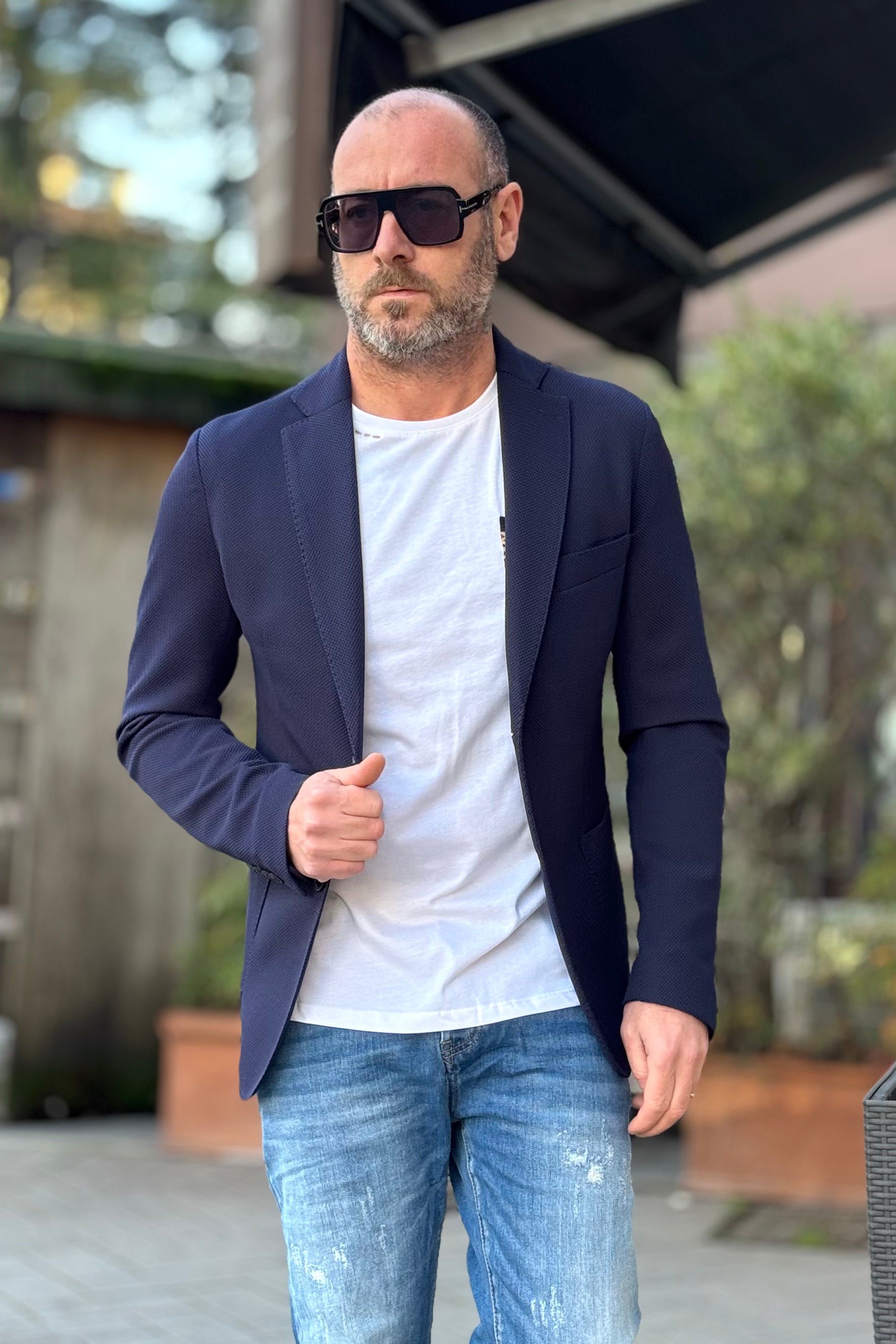 TELAMIRA GIACCA IN PIQUET SFODERATA DISPONIBILE IN 4 COLORI