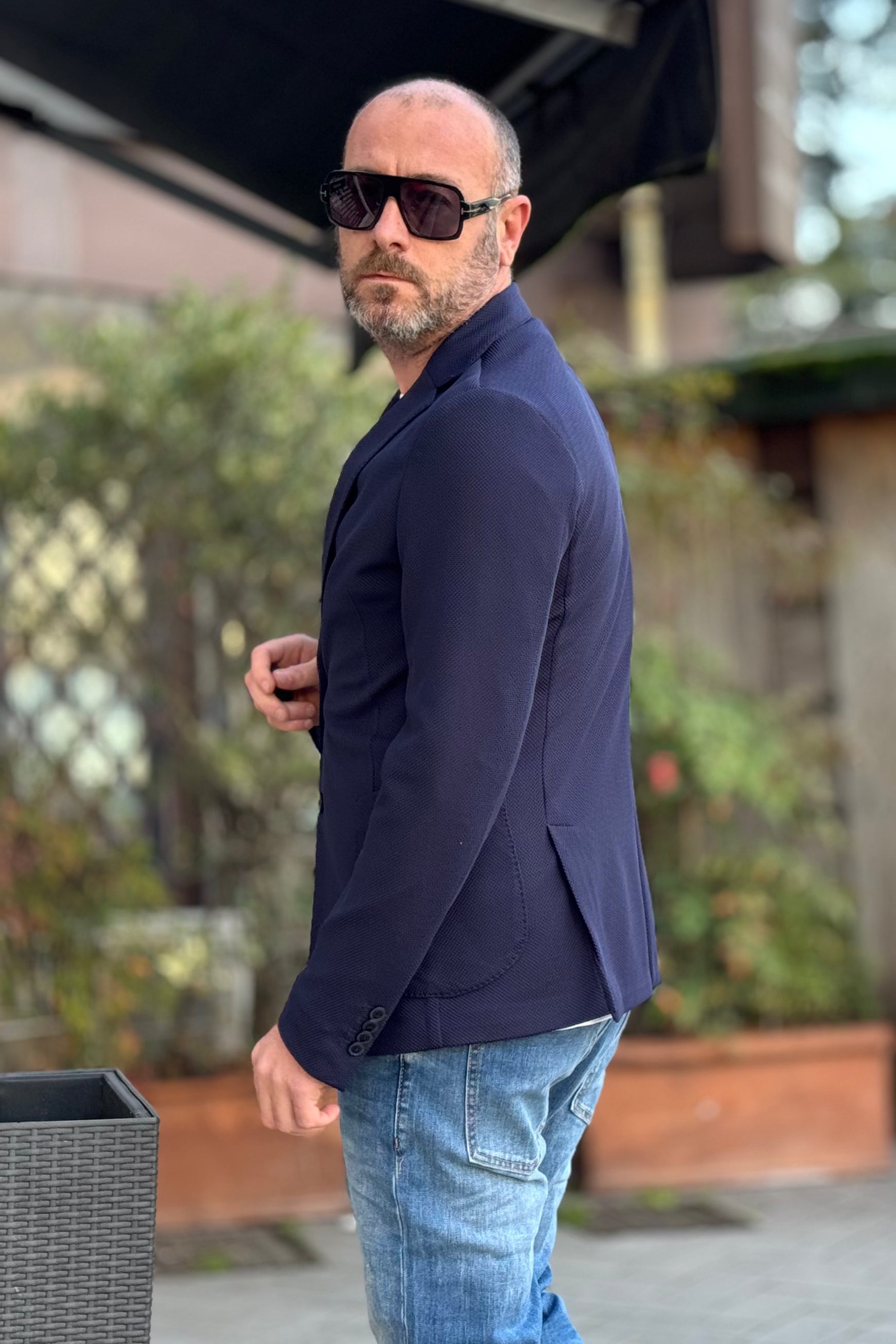 TELAMIRA GIACCA IN PIQUET SFODERATA DISPONIBILE IN 4 COLORI