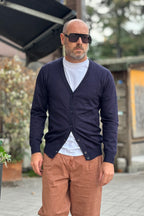 TELAMIRA CARDIGAN - BLU