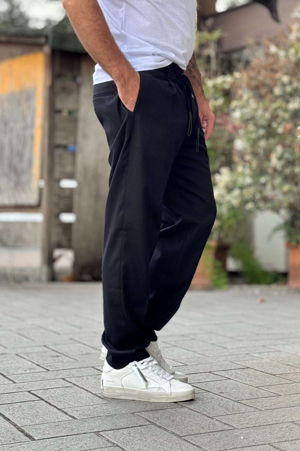 DANIELE ALESSANDRINI PANTALONE LACCIO