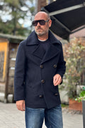 DANIELE ALESSANDRINI PEACOAT DOPPIO PETTO