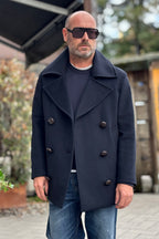 DANIELE ALESSANDRINI PEACOAT DOPPIO PETTO