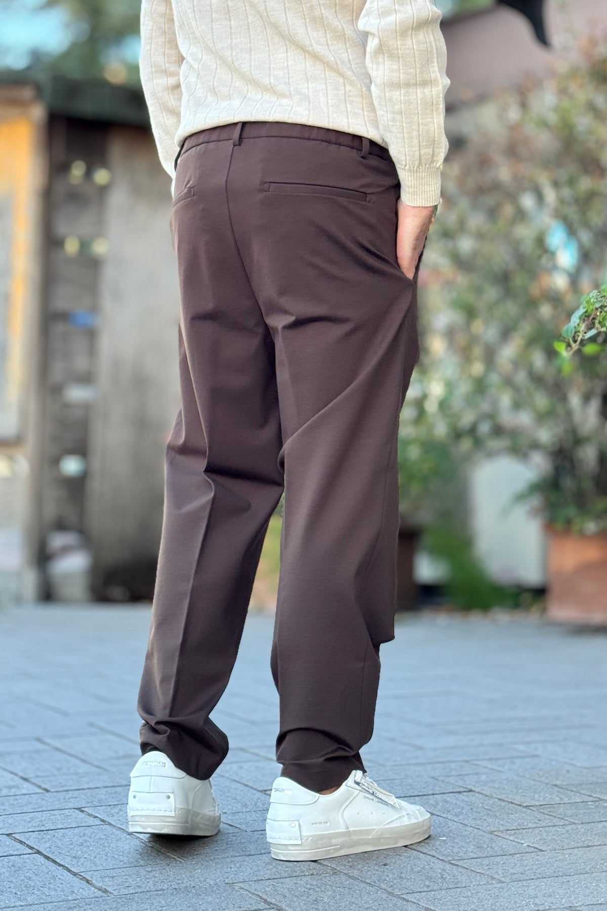 DANIELE ALESSANDRINI PANTALONE PUNTO MILANO  - MORO