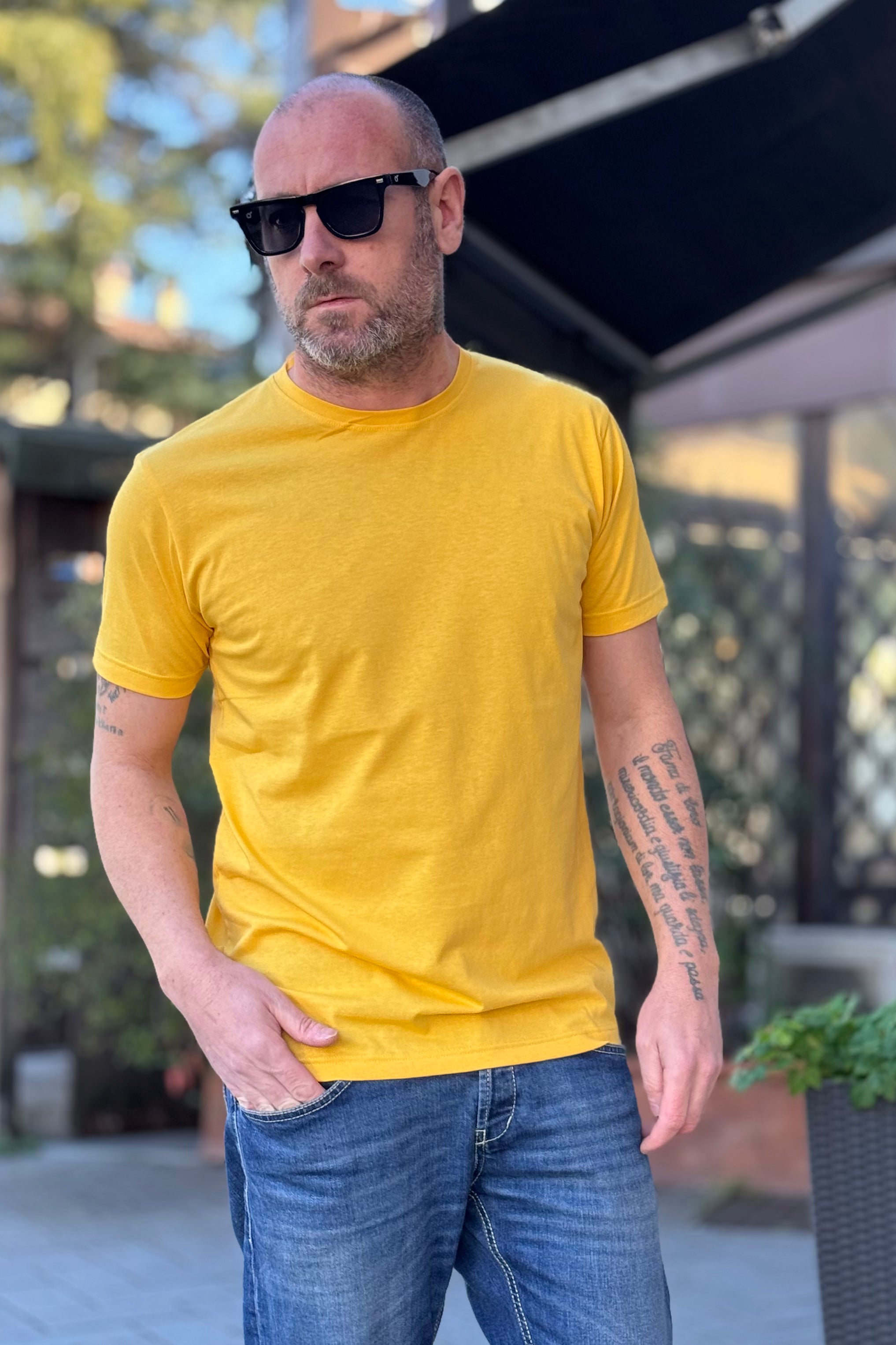 SUPERCULTURE TSHIRT COTONE DISPONIBILE IN 7 COLORI - Mania Fashion Clothing