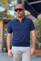 TELAMIRA POLO CHIUSURA A ZIP DISPONIBILE IN 3 COLORI