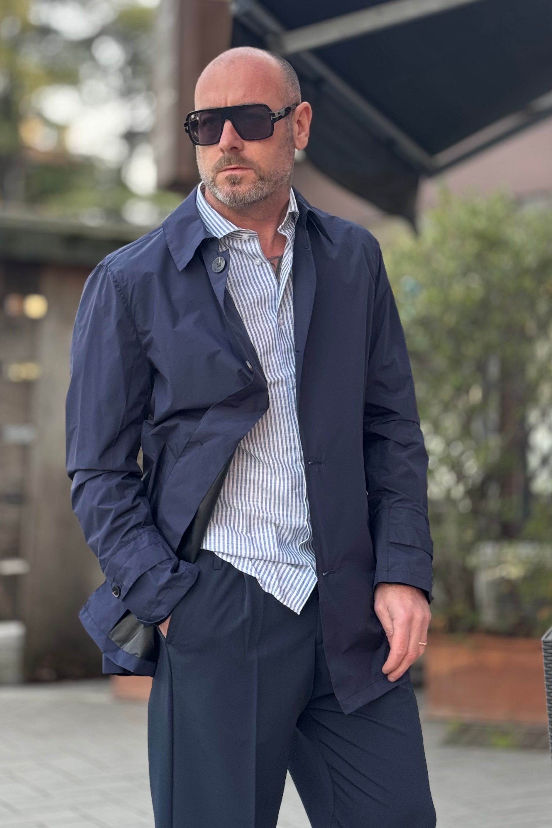 TELAMIRA IMPERMEABILE ULTRA LEGGERO IN TESSUTO TECNICO DISPONIBILE IN 2 COLORI