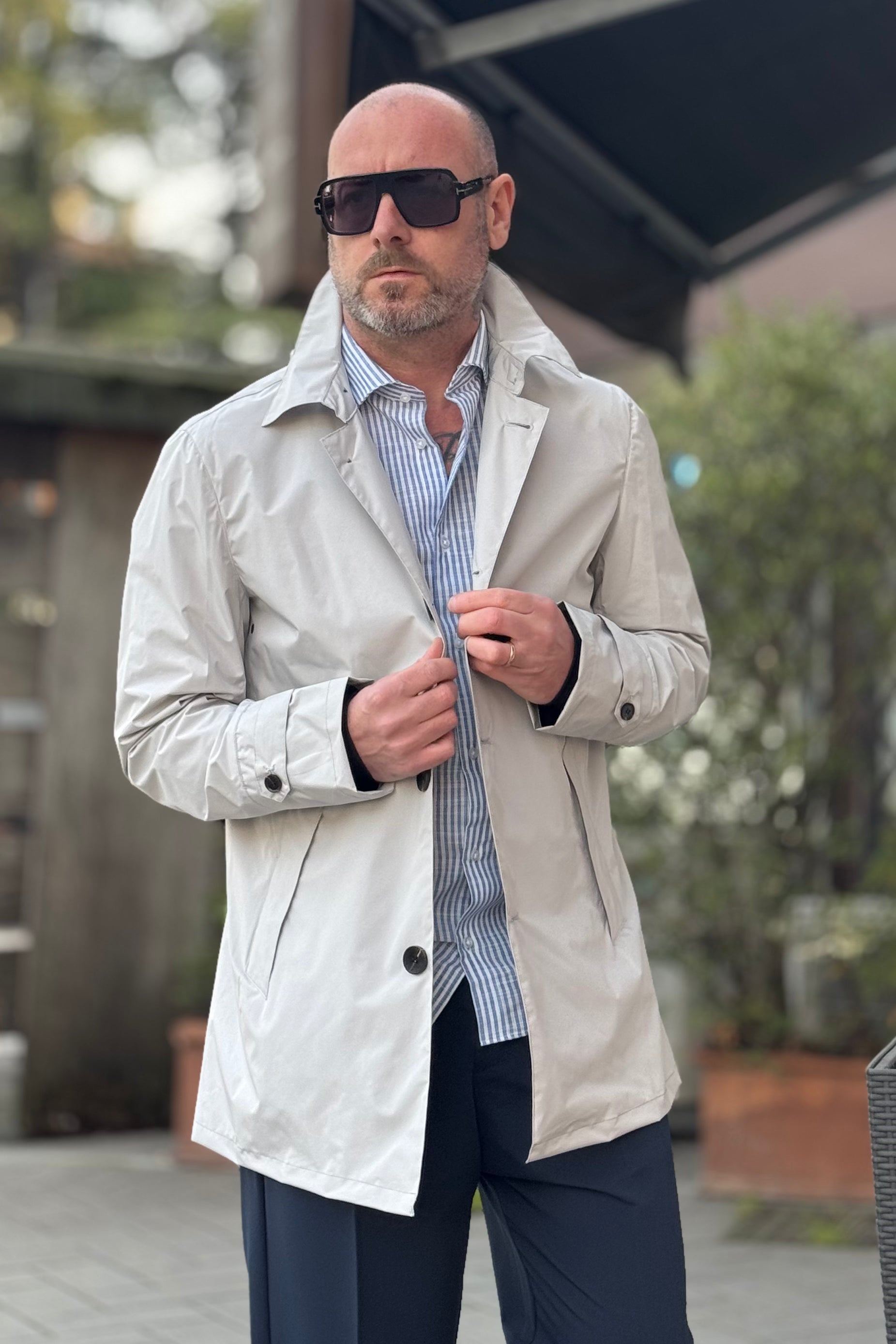 TELAMIRA IMPERMEABILE ULTRA LEGGERO IN TESSUTO TECNICO DISPONIBILE IN 2 COLORI