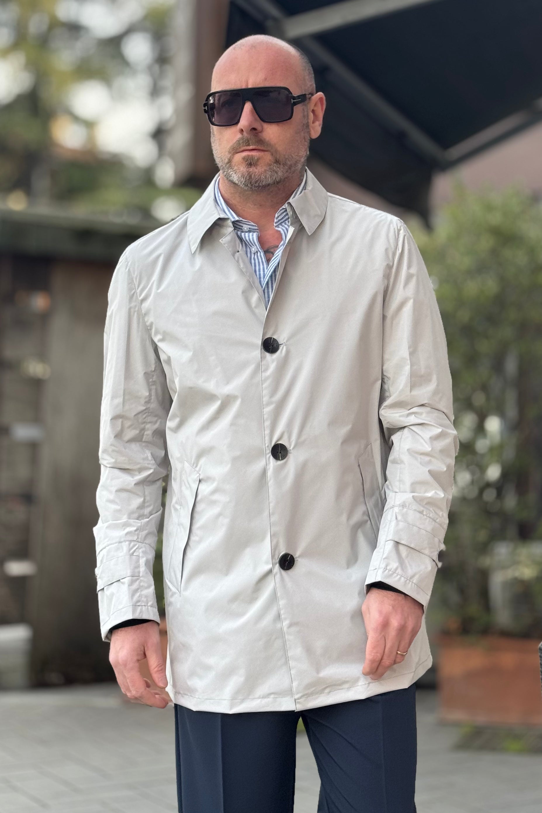 TELAMIRA IMPERMEABILE ULTRA LEGGERO IN TESSUTO TECNICO DISPONIBILE IN 2 COLORI