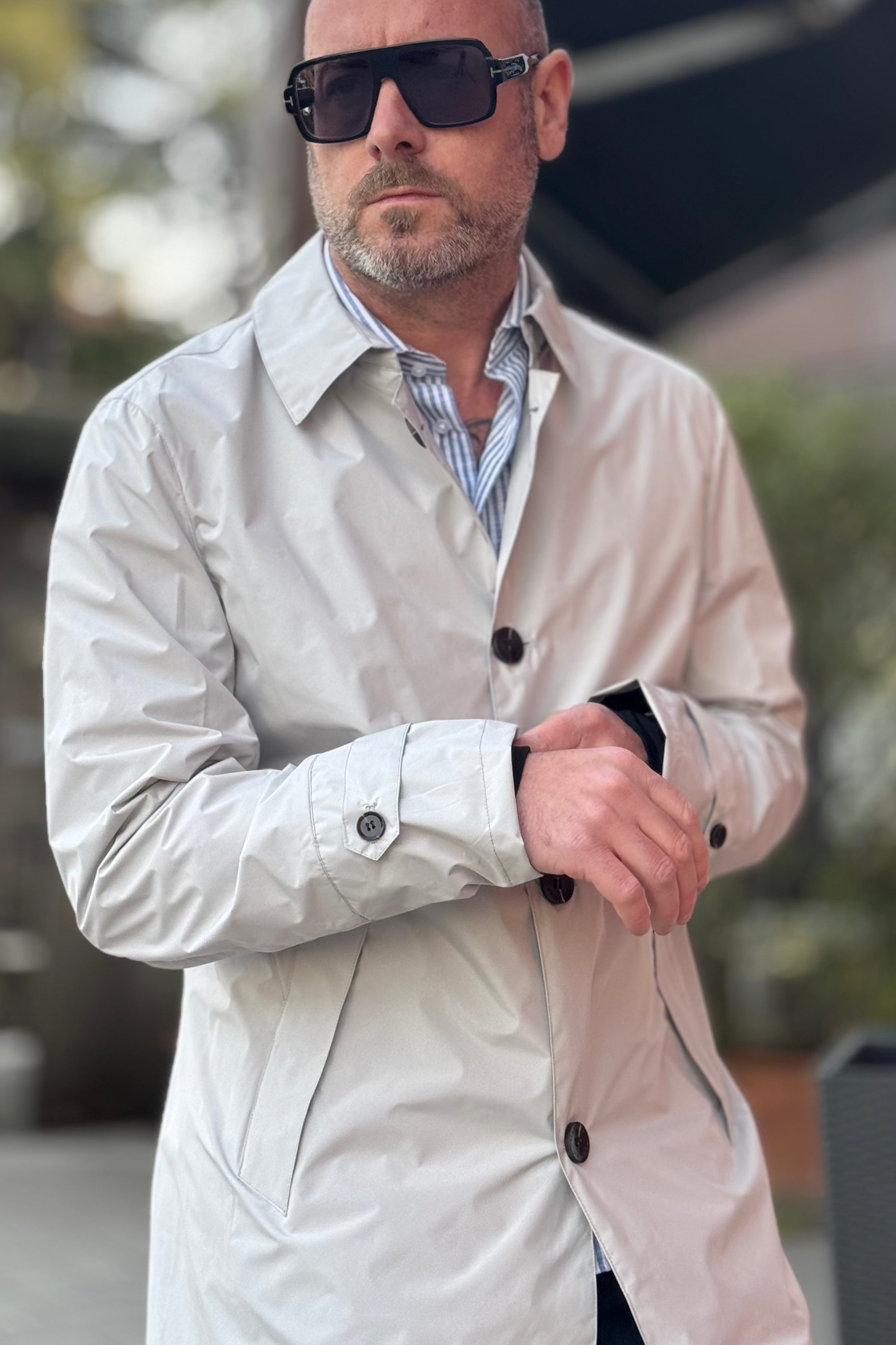 TELAMIRA IMPERMEABILE ULTRA LEGGERO IN TESSUTO TECNICO DISPONIBILE IN 2 COLORI