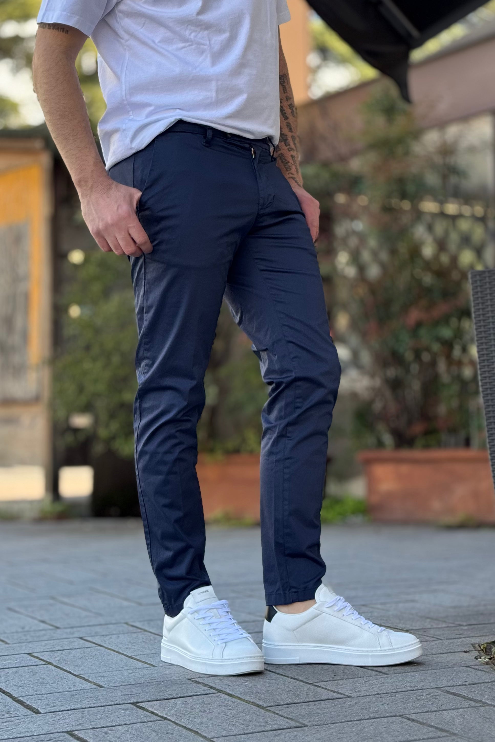 Telamira AC226 Pantalone slim disponibile in 5 colori