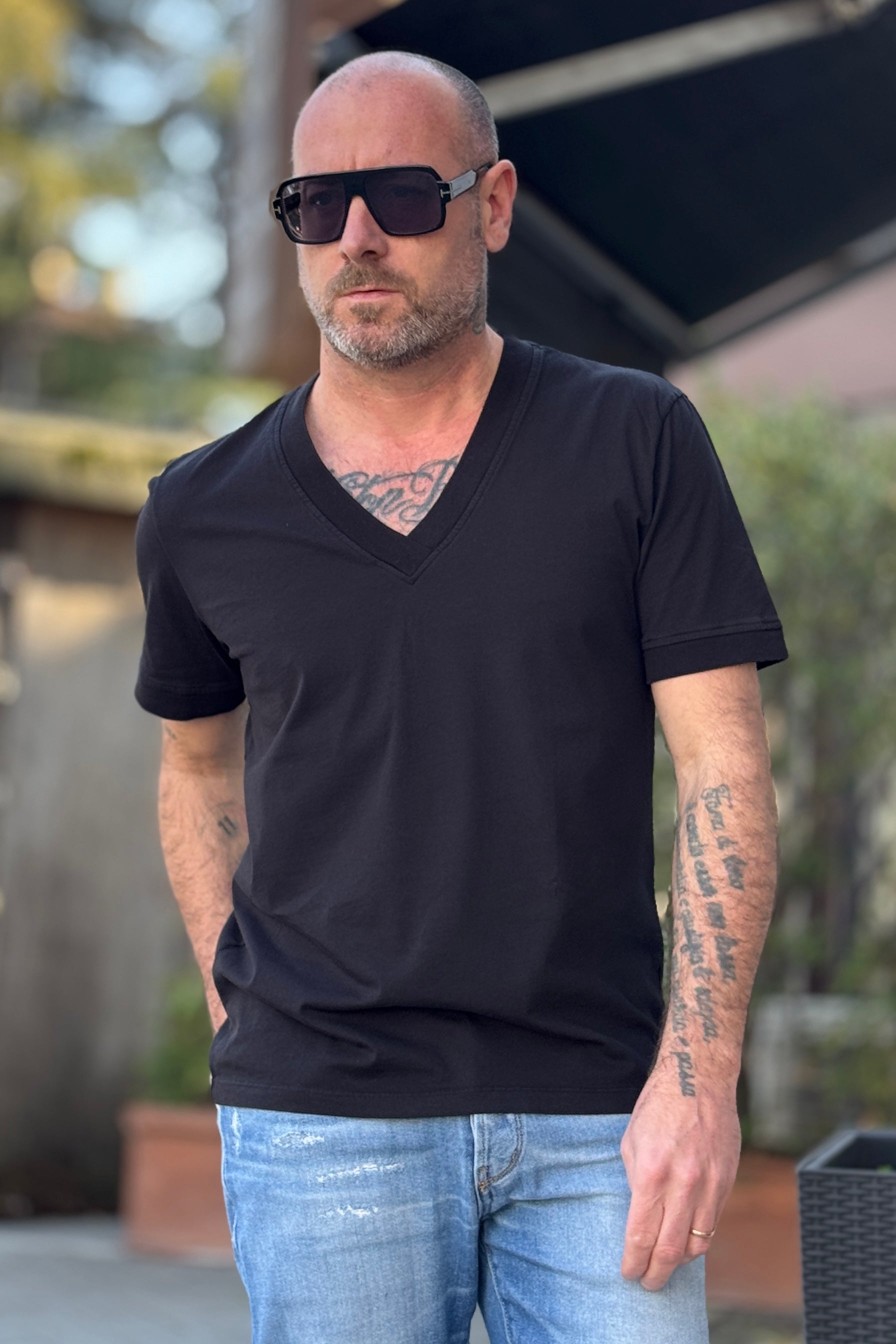 I MARSILI TSHIRT V-NECK DISPONIBILE IN 3 COLORI