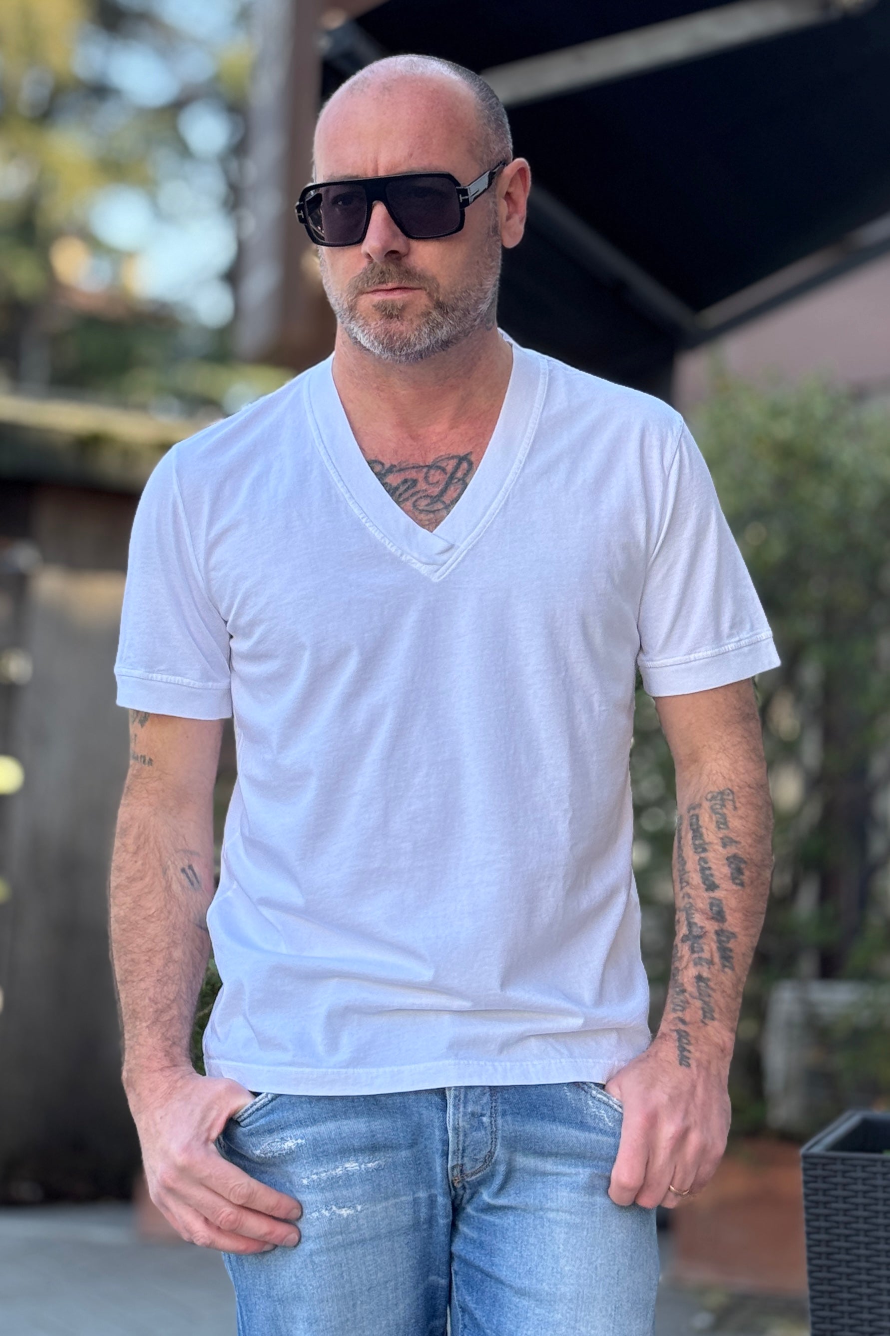 I MARSILI TSHIRT V-NECK DISPONIBILE IN 3 COLORI