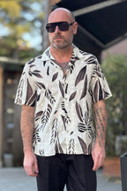 BICOLORE CAMICIA FLOREAL COLLETTO BOWLING